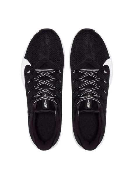 Quest 2 Men's Logo Patched Shoes,Black