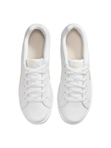 Men's Logo Patched Shoes,White