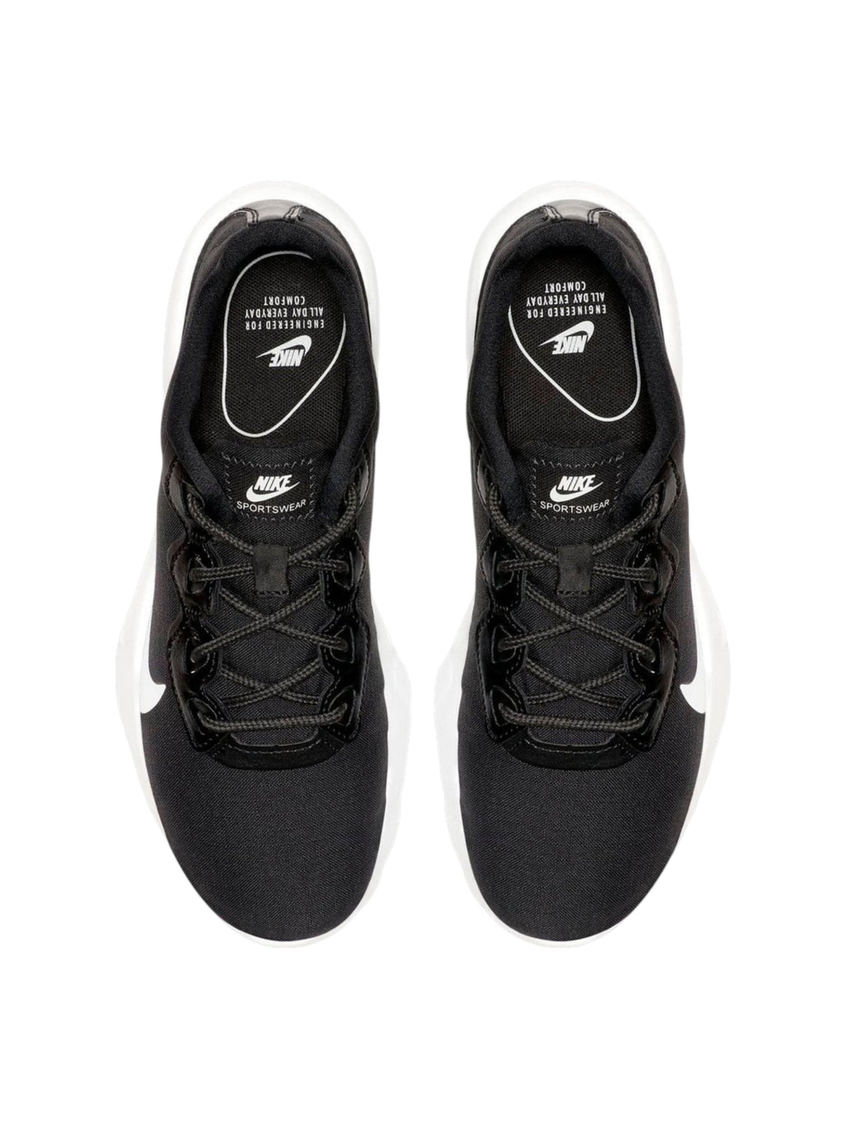 Women's Logo Patched Shoes,Black