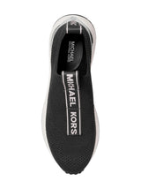 Women's Logo Patched Shoes,Black
