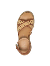 Women's Textured Sandals,Brown