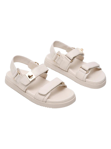 Women's Plain Sandals,Beige