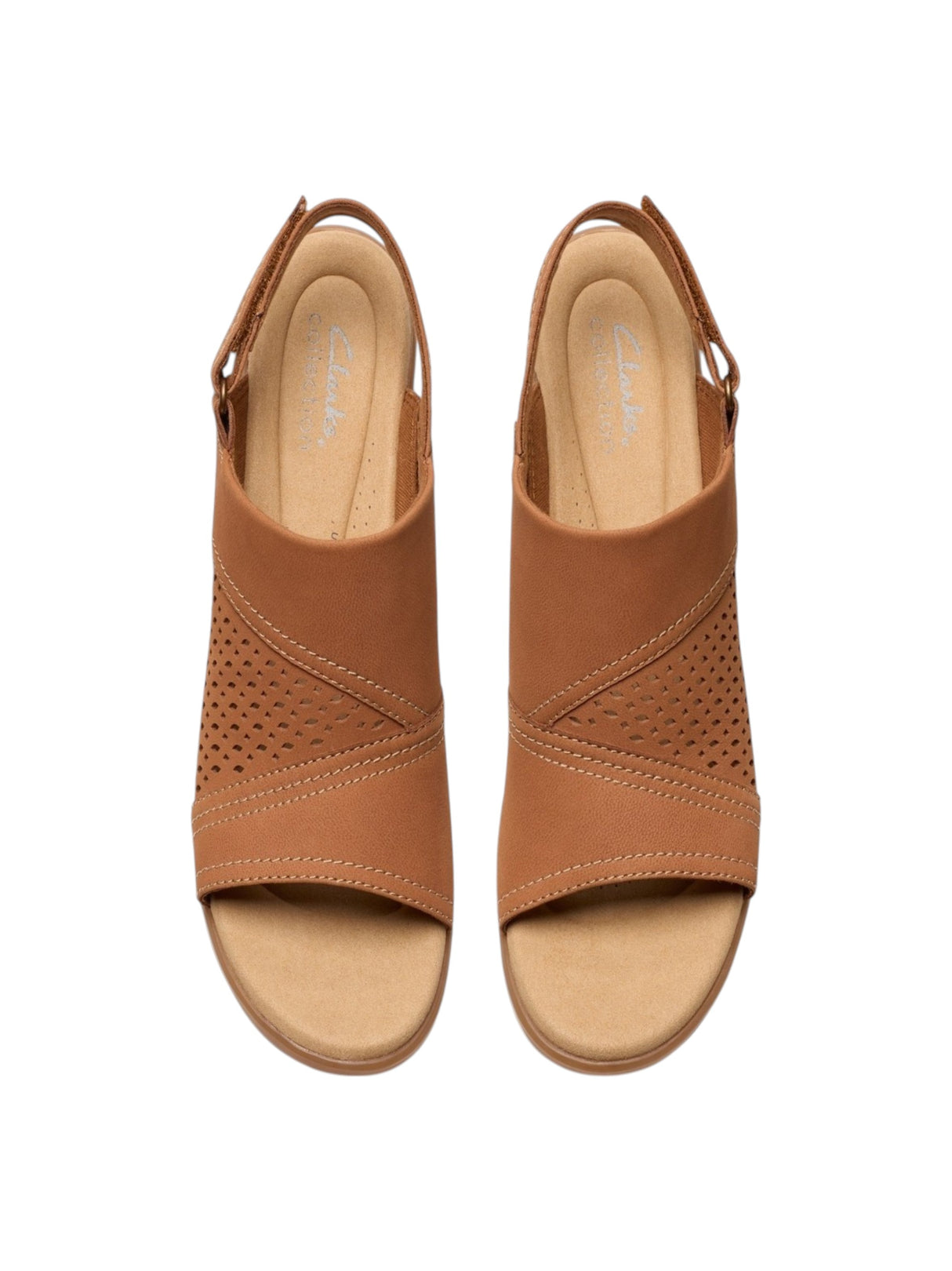 Women's Textured Sandals,Brown