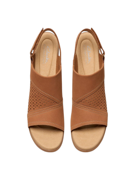 Women's Textured Sandals,Brown