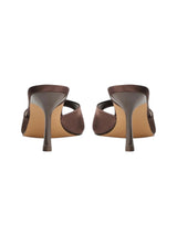 Women's Plain Heeled Shoes,Dark Brown