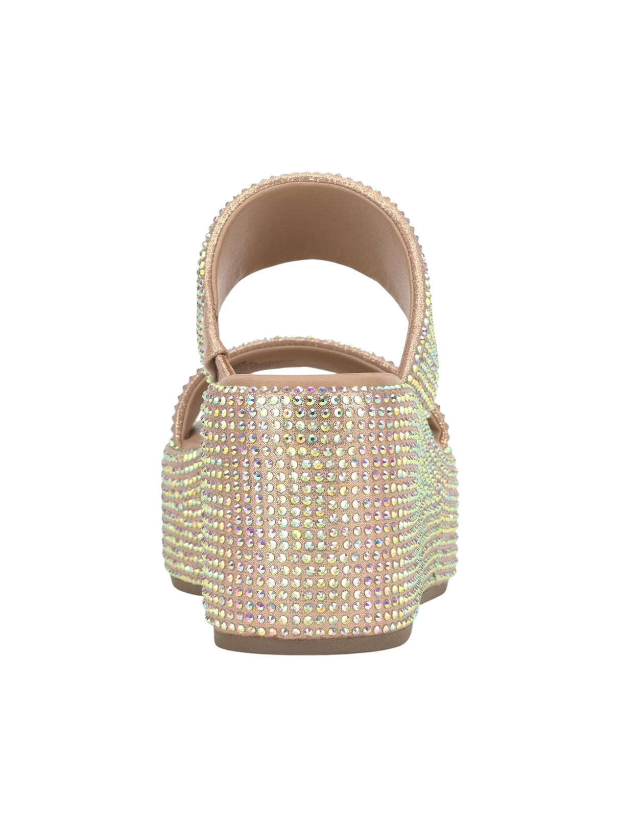 Women's  Strass Rhinestone Printed Heeled Shoes,Multi