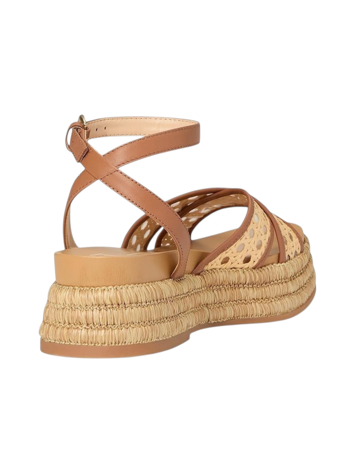 Women's Textured Sandals,Brown