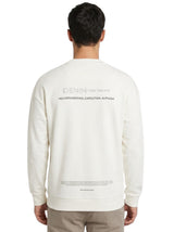 Men's Brand Logo Printed Sweaters,Light Beige