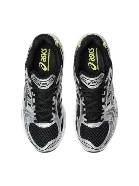 Kayano 14 Men's Textured Shoes,Black/Silver