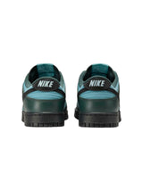 Dunk Low Retro SE Men's Logo Patched Shoes,Green/Denim Turquoise