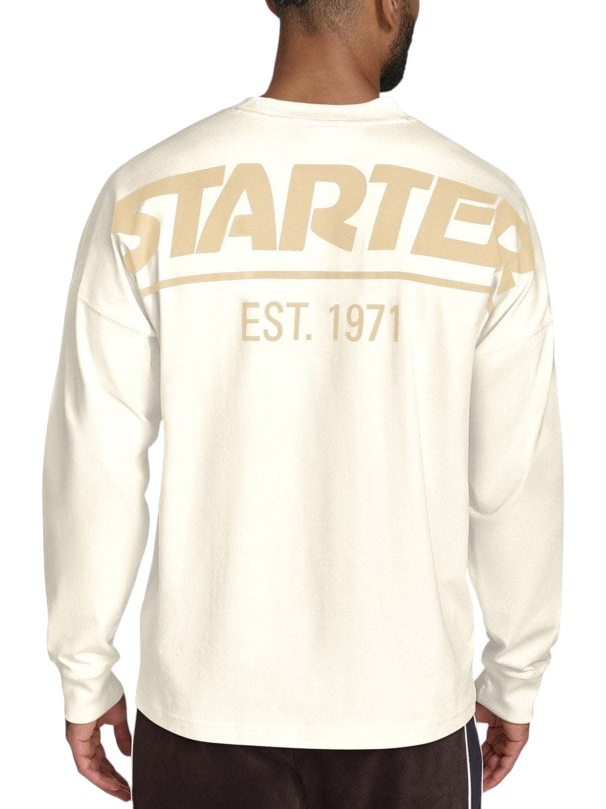 Men's Brand Logo Printed Sweaters,Beige