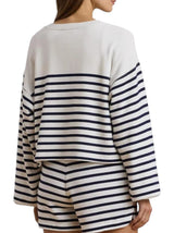 Women's Striped Top,White