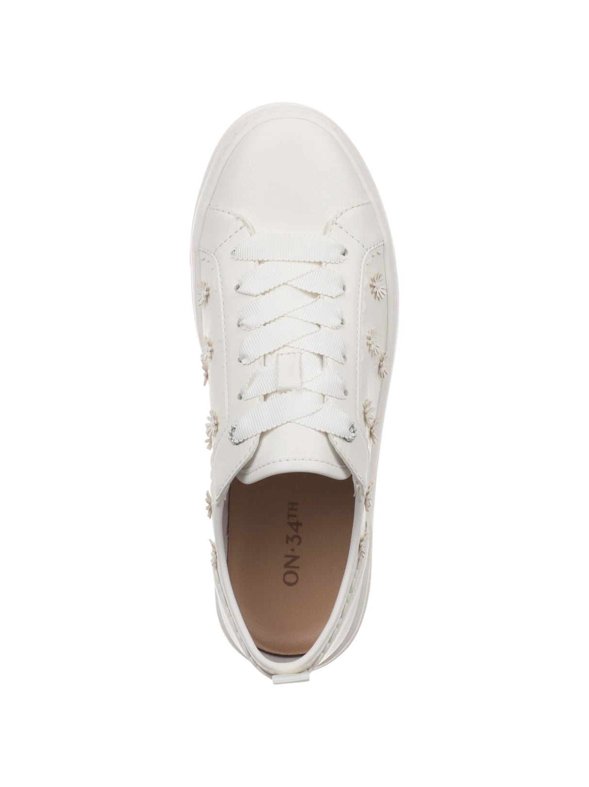 Women's Floral Printed Shoes,White