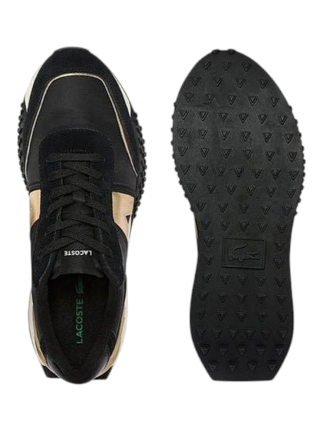 Women's Plain Shoes,Black/Gold