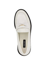 Women's Plain Casual Loafers Shoes,White