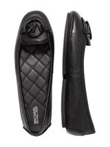 Women's Logo Patched Bellorinas,Black
