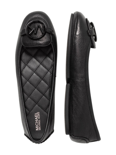 Women's Logo Patched Bellorinas,Black
