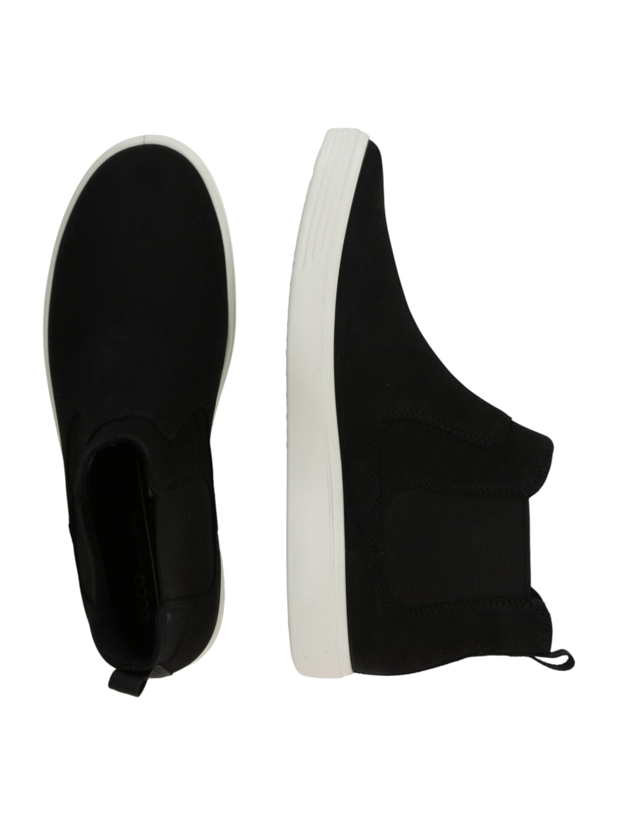Women's Textured High Top Shoes,Black