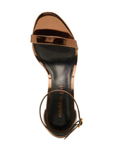 Women's Plain Heeled Shoes, Bronze Metallic