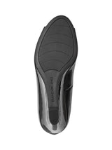 Women's Plain Heeled Shoes,Black