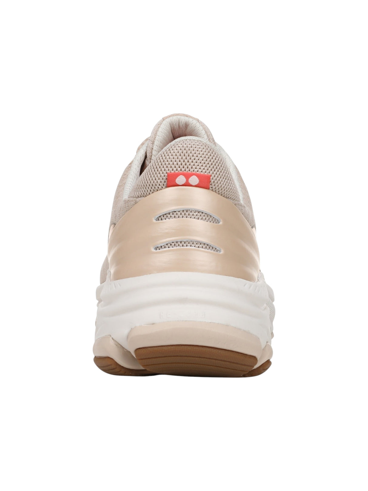 Women's Logo Patched Shoes,Beige