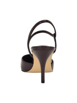 Women's Plain Solid Heeled Shoes,Burgandy