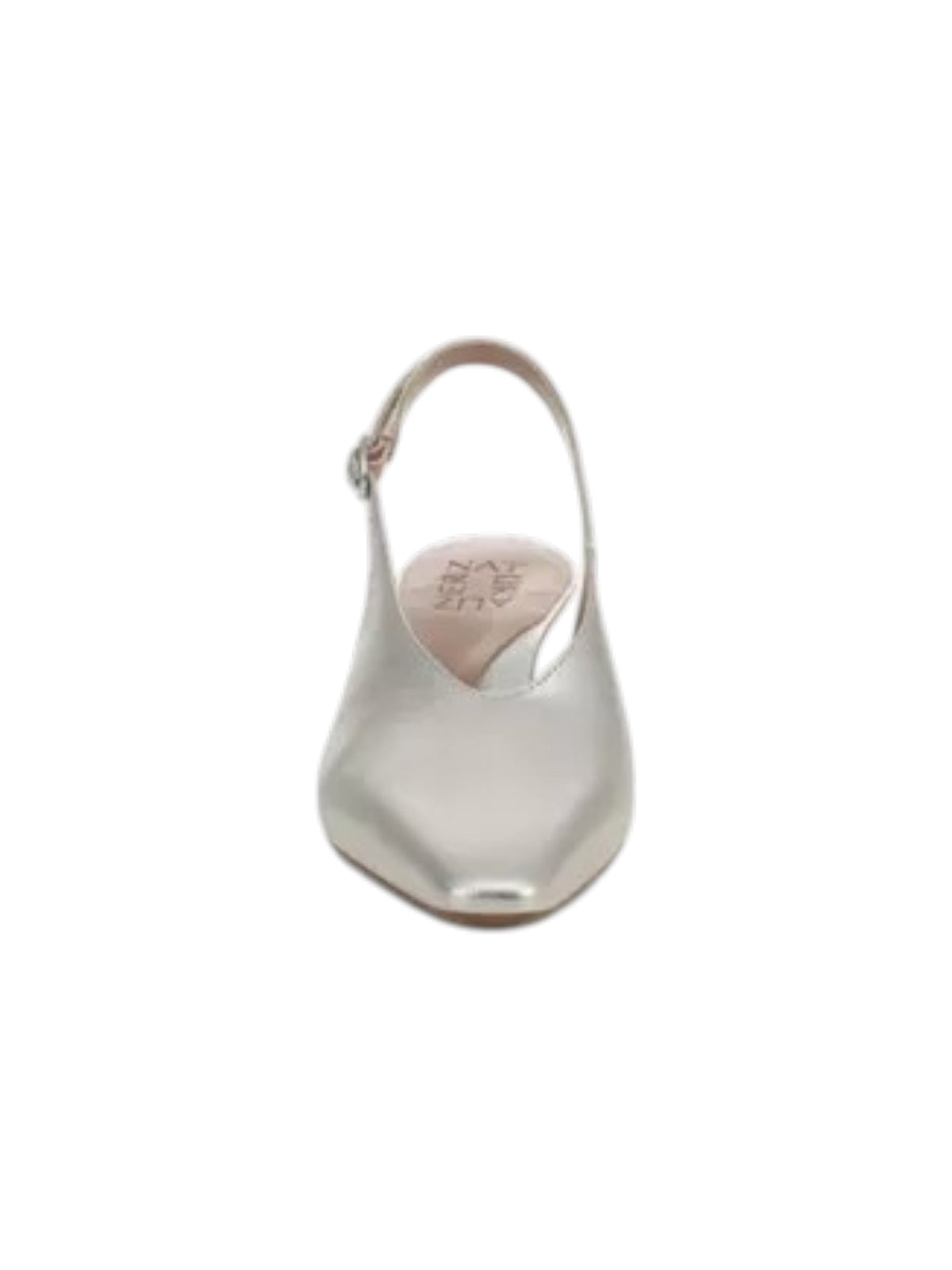 Women's Plain Heeled Shoes,Silver