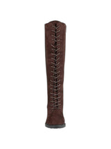 Women's Textured Jenicca Boots,Dark Brown