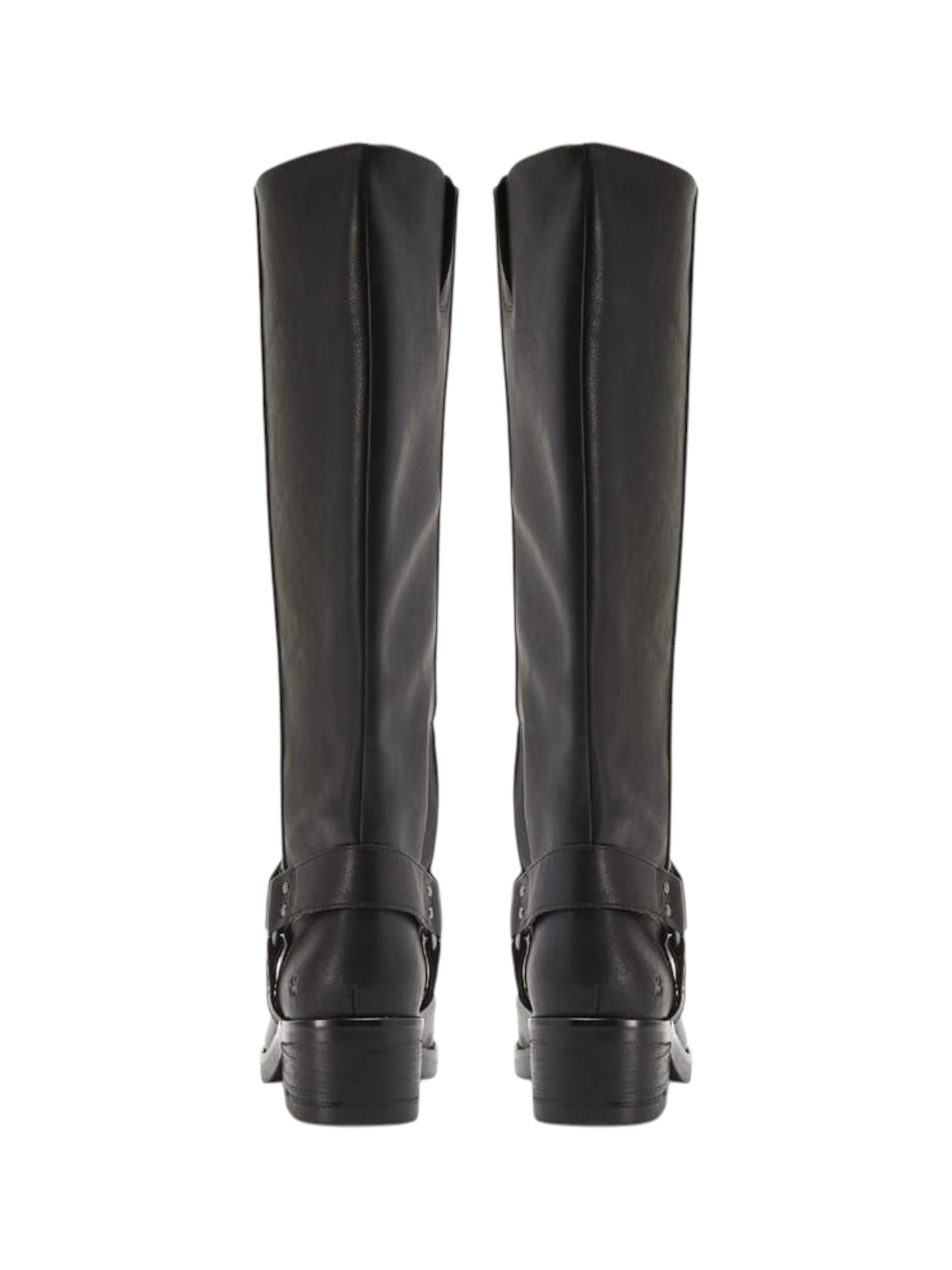 Women's Plain High Boots,Black