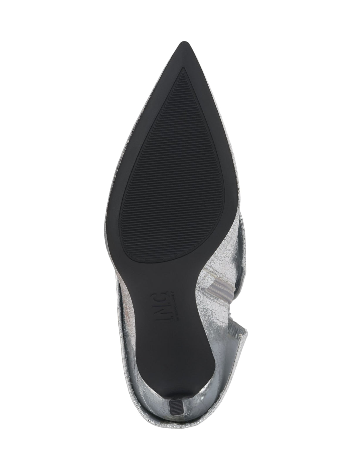 Women's Striking Silver Crinkle Metallic Finish Ankle Boots,Silver