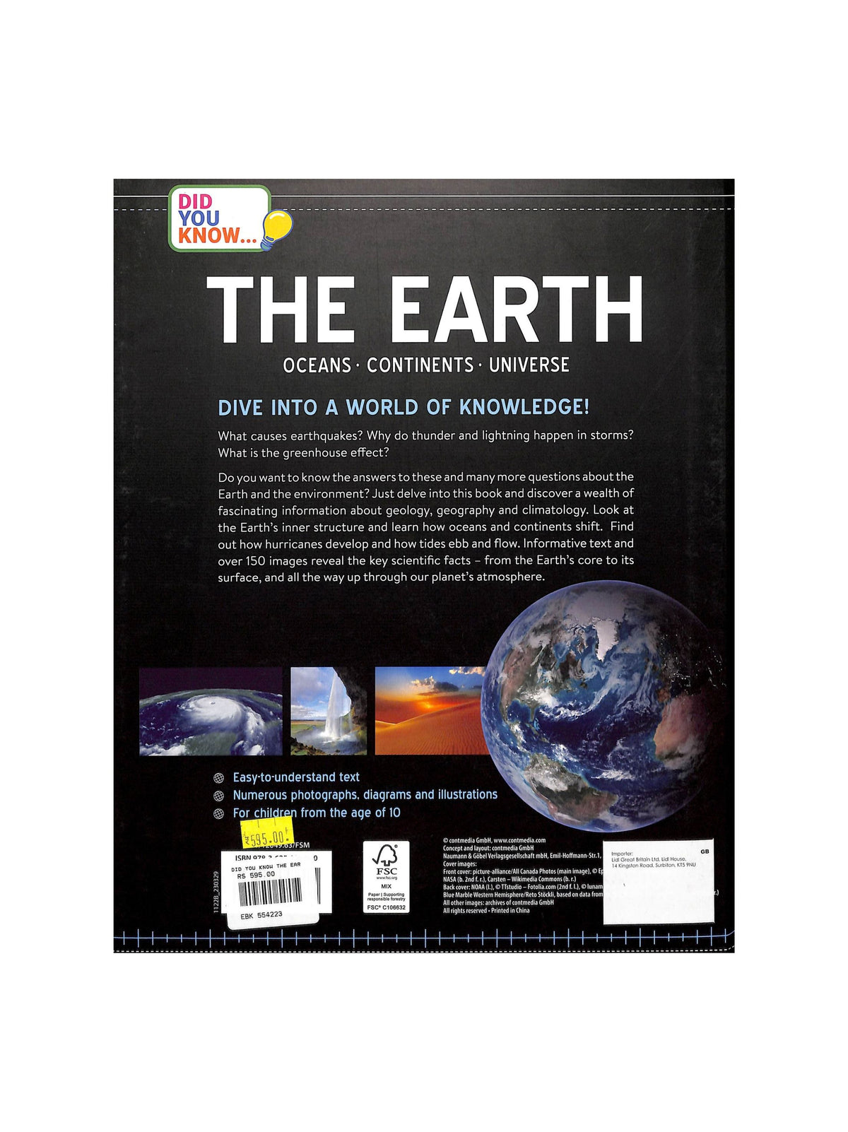 Did You Know : The Earth Oceans Continents Universe
