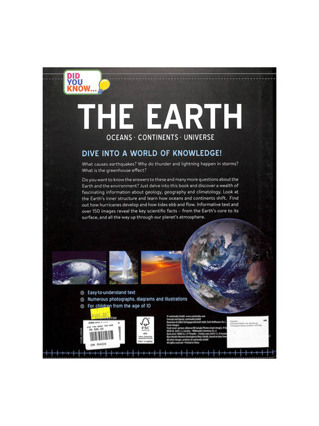Did You Know : The Earth Oceans Continents Universe