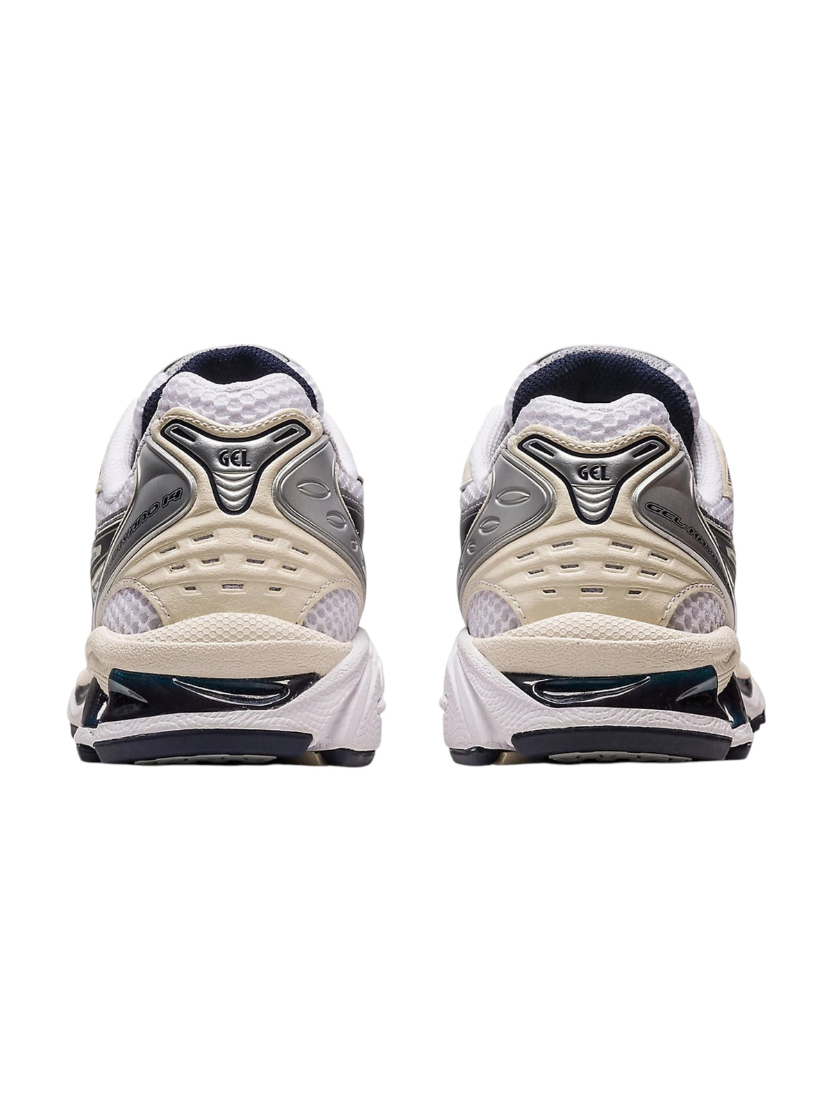 Kayano 14  Asics Women's Running Shoes,White/Black