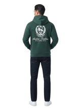 Men's Printed Hoodie,Dark Green