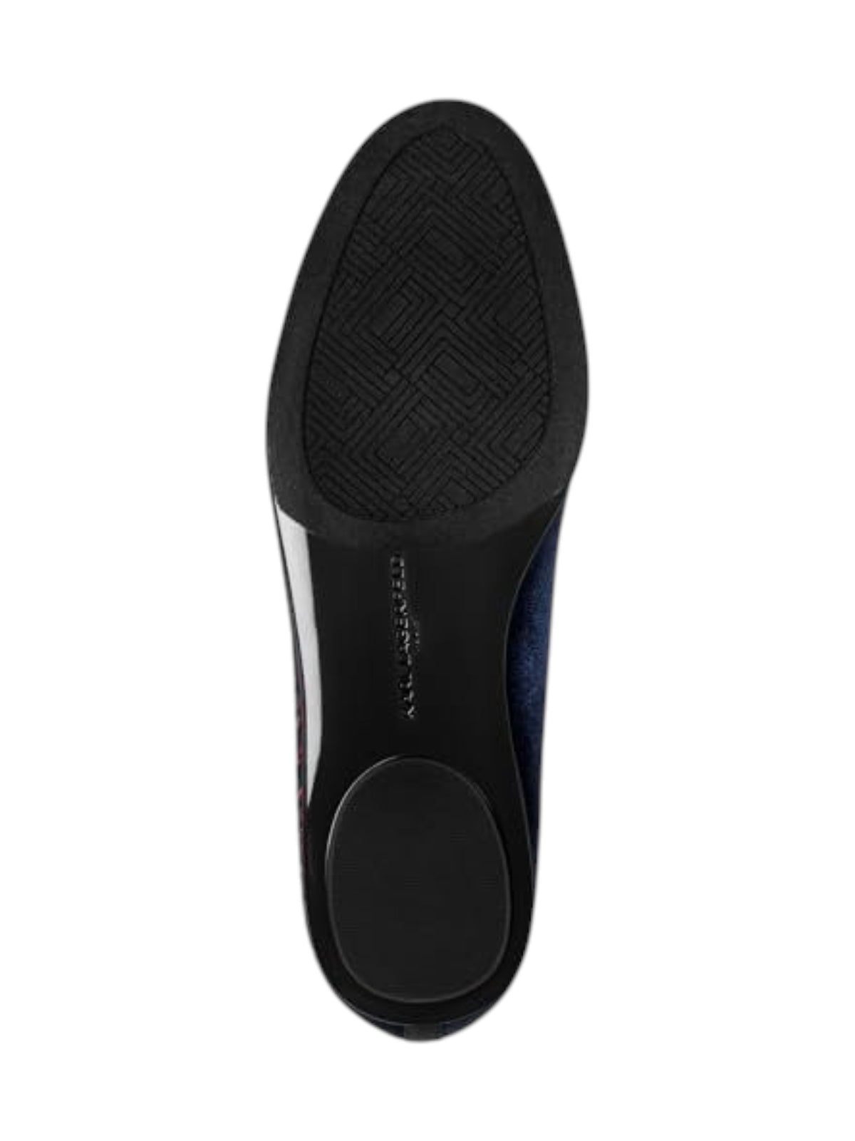 Women's Embroidered Ballerinas,Navy