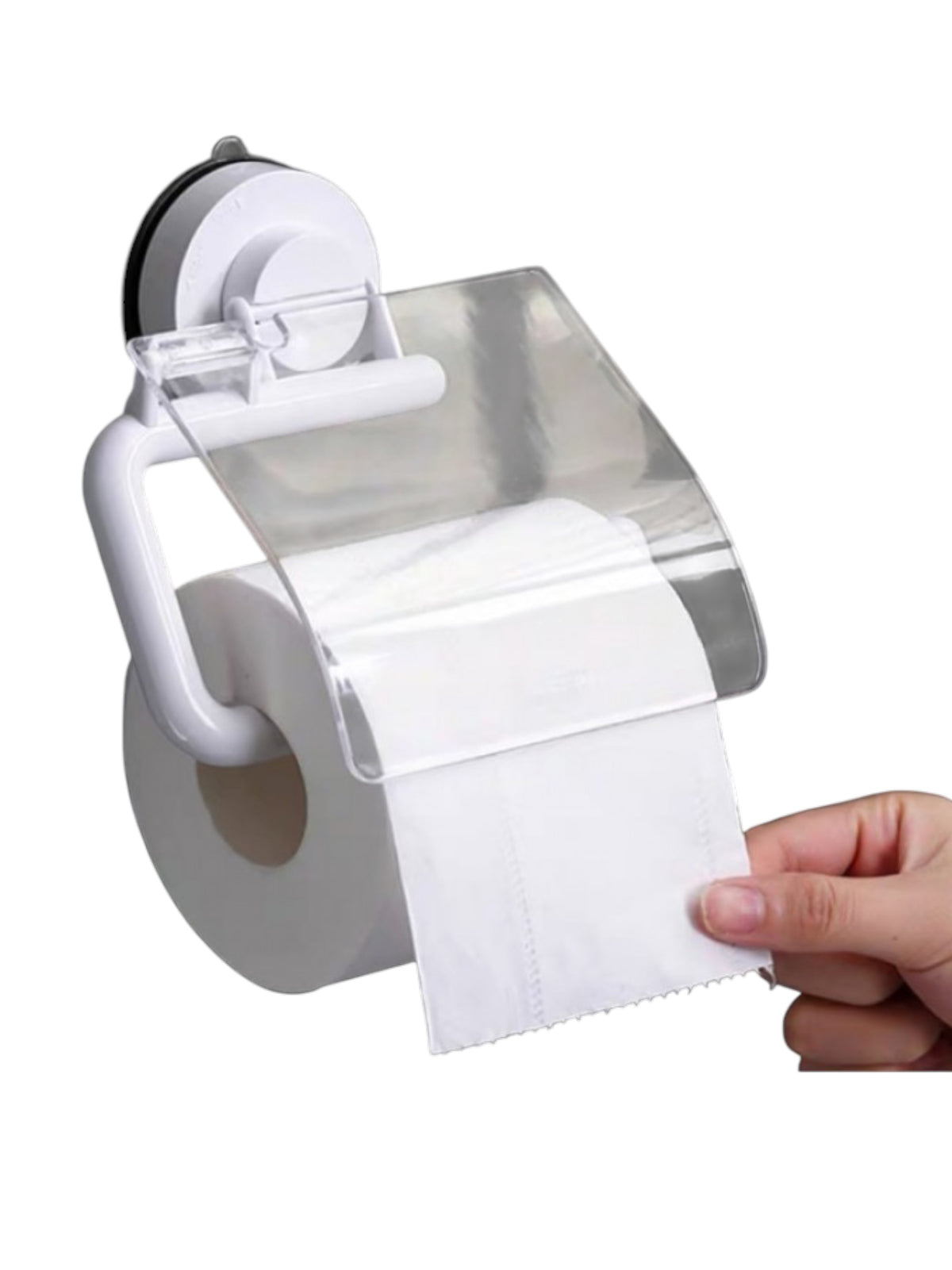 Toilet Paper Holder With Lid