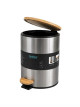 Bamboo Pedal & Trash Can