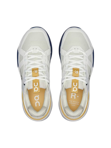 THE ROGER Clubhouse Pro Youth Women's Running Shoes,White