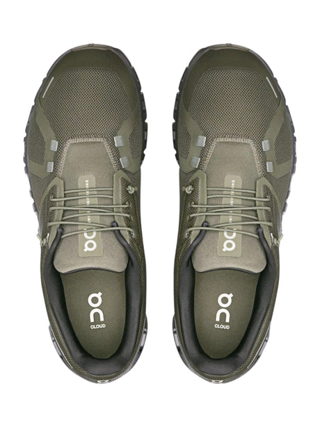 �On Cloud 6 Men's Running Shoes,Olive Green
