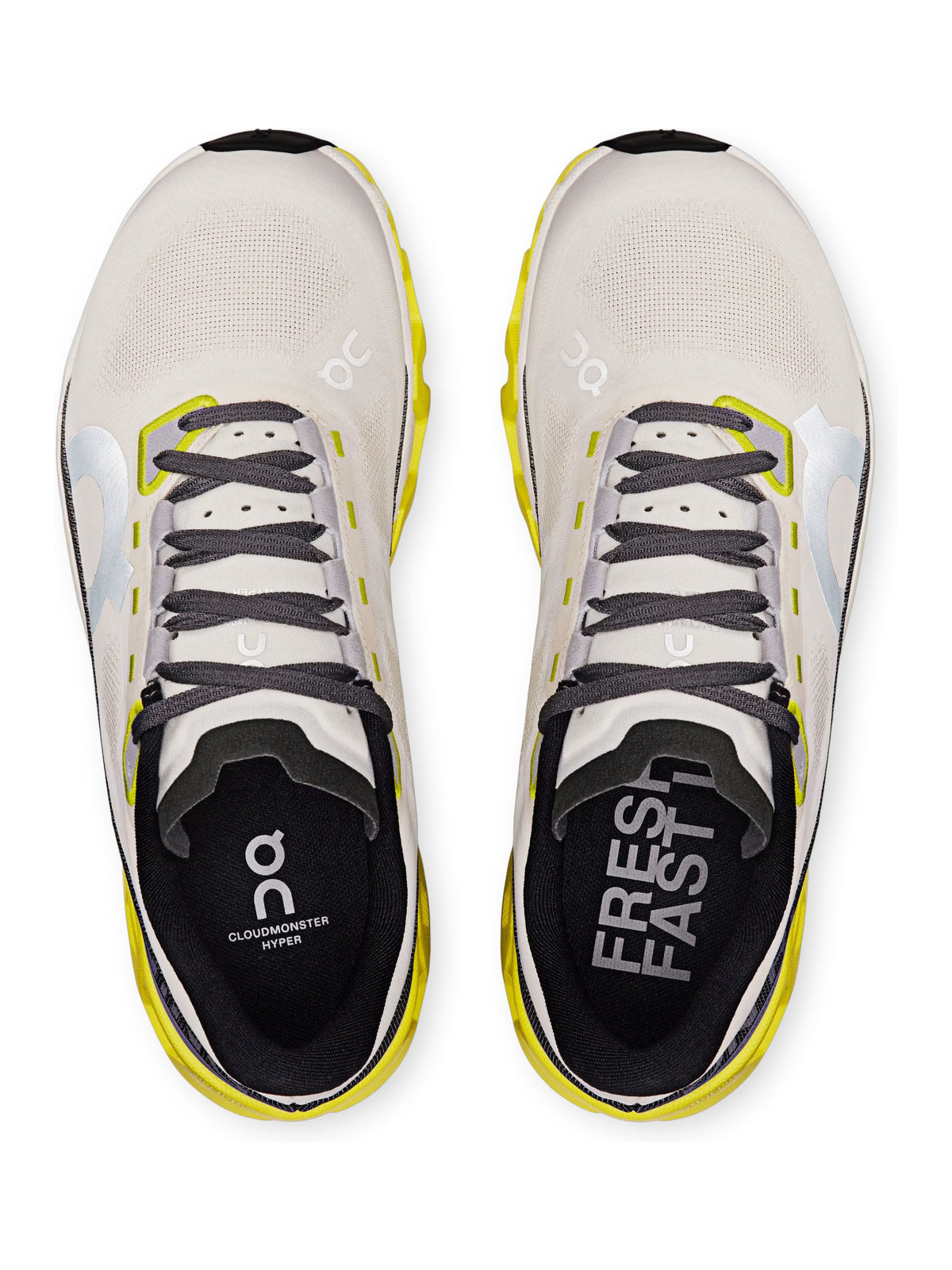 On Cloudmonster Hyper Women's Running Shoes,Yellow/White
