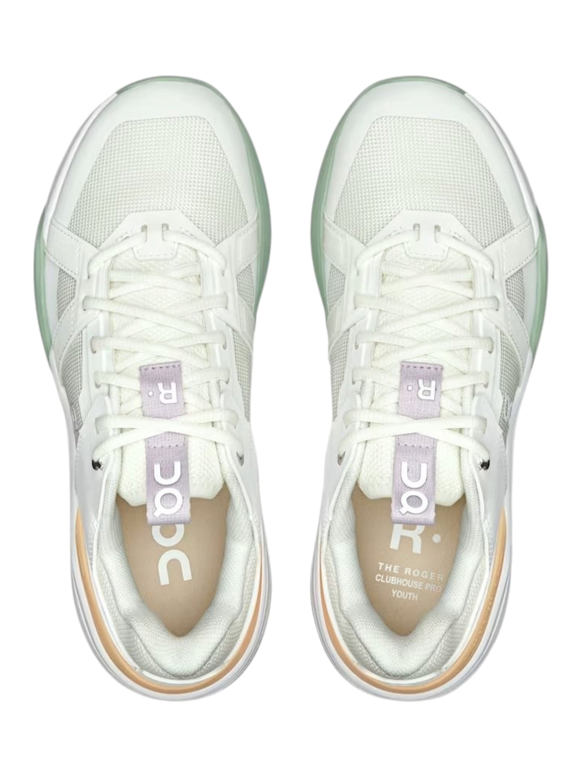 On The Roger Clubhouse Pro Youth Women's Running Shoes,White