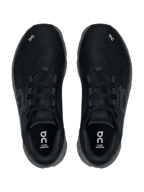 On Cloudmonster Women's Running Shoes,Black