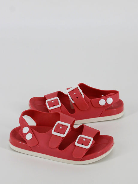 Image for Kids Girl Slide Sandals,Pink