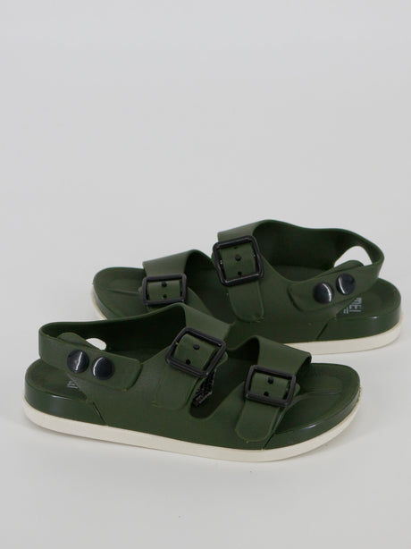 Image for Kids Boy Slide Sandals,Olive
