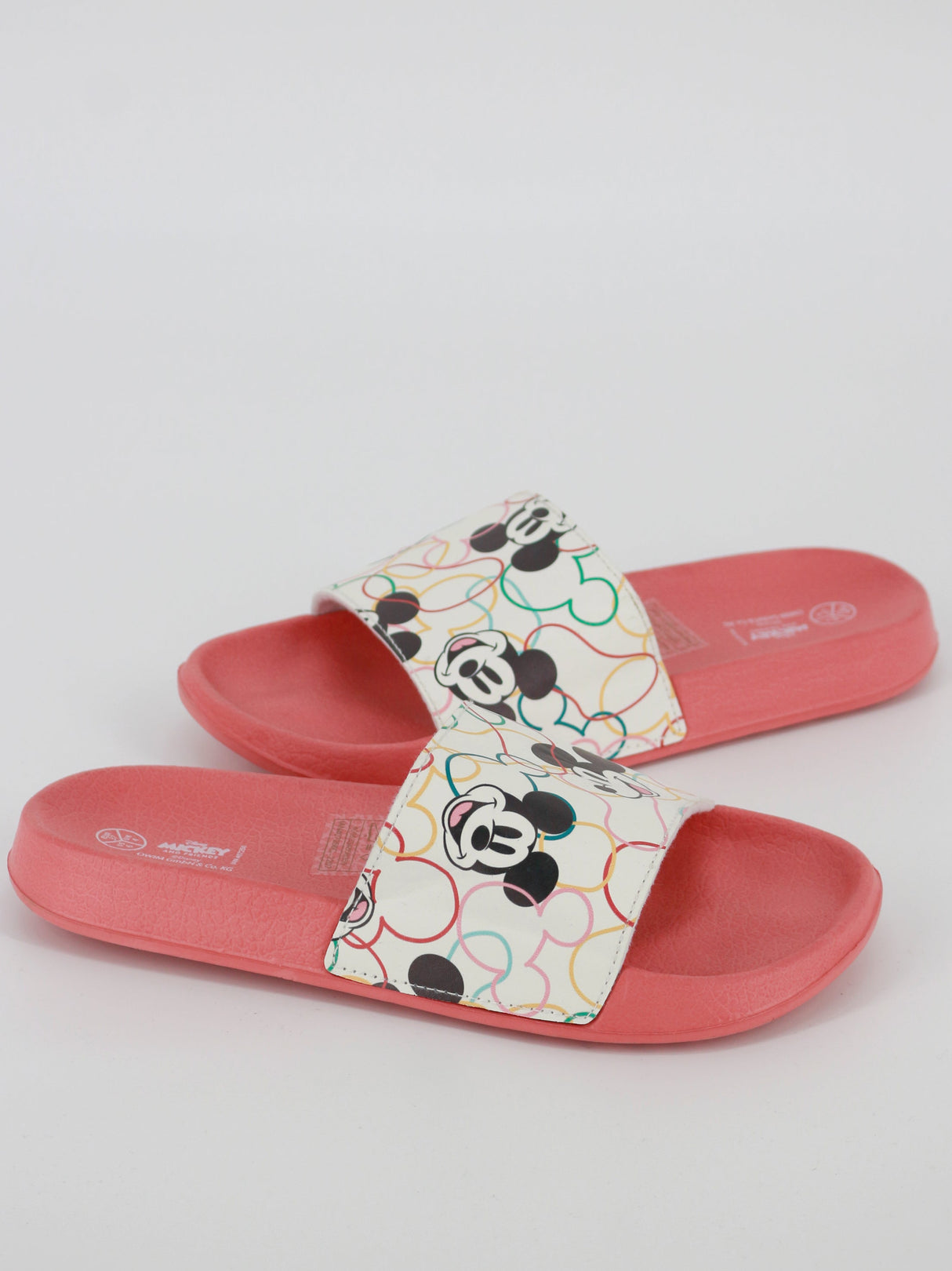 Women's Graphic Printed Slide Slippers,Multi