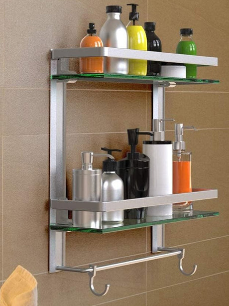 Bathroom Wall Organizer Shelf