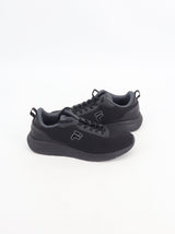 Men's Brand Logo Printed Running Shoes,Black