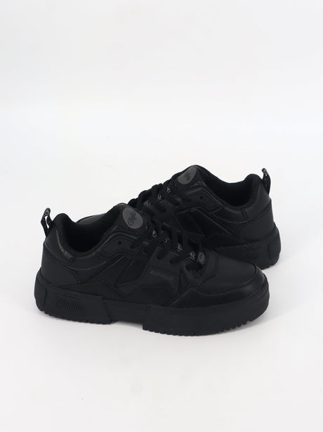 Women's Textured Sneakers,Black