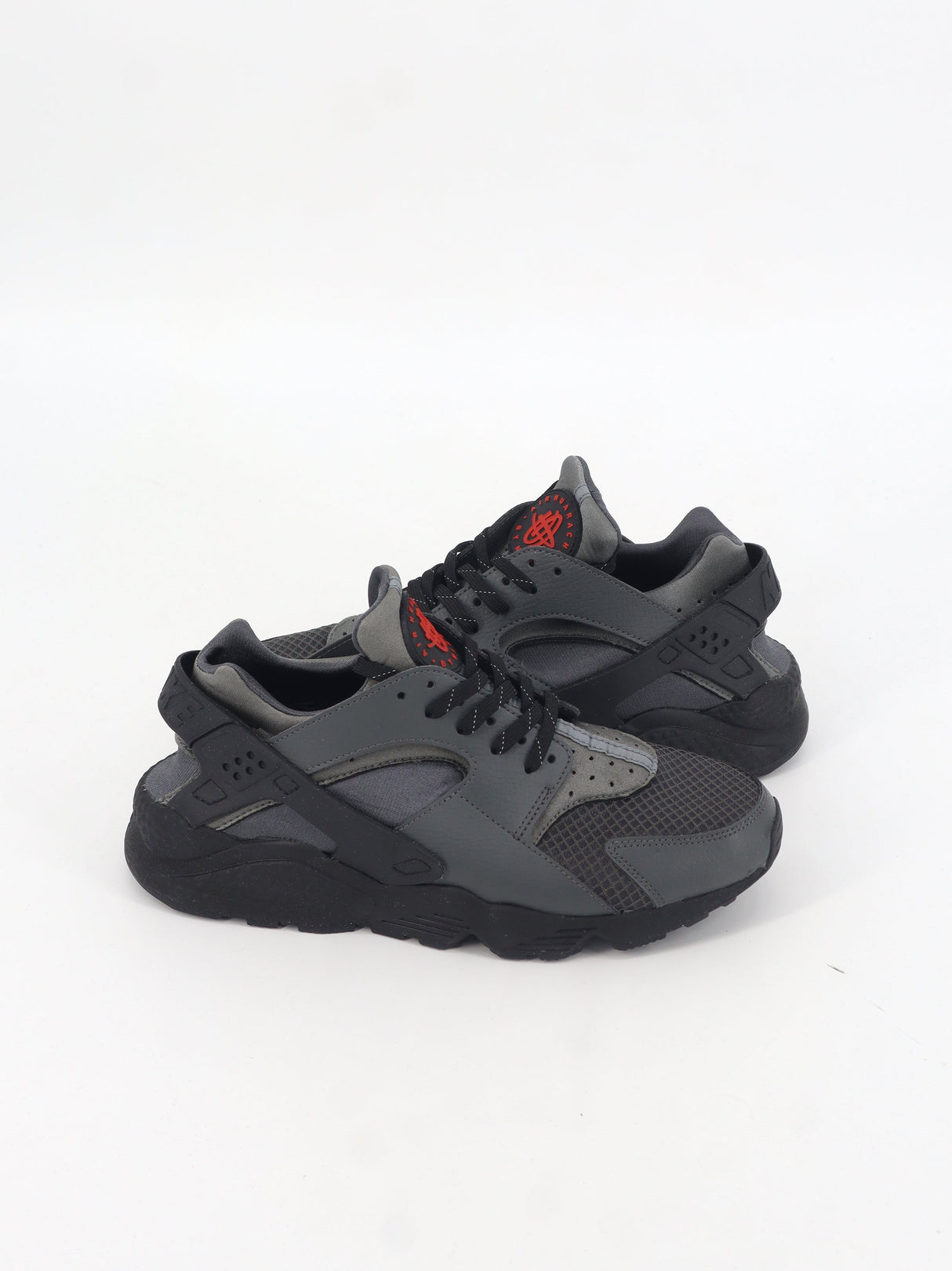 Men's Textured Trainers,Dark Grey