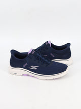 Men's Brand Logo Printed Running Shoes,Navy